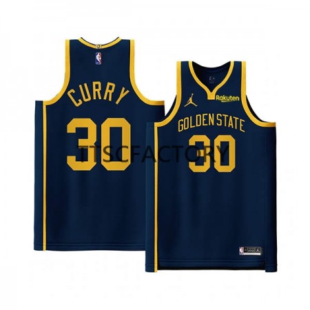 NBA Golden State Warriors Trikot Stephen Curry 30 Jordan 2022-23 Statement Edition Navy Swingman - Herren